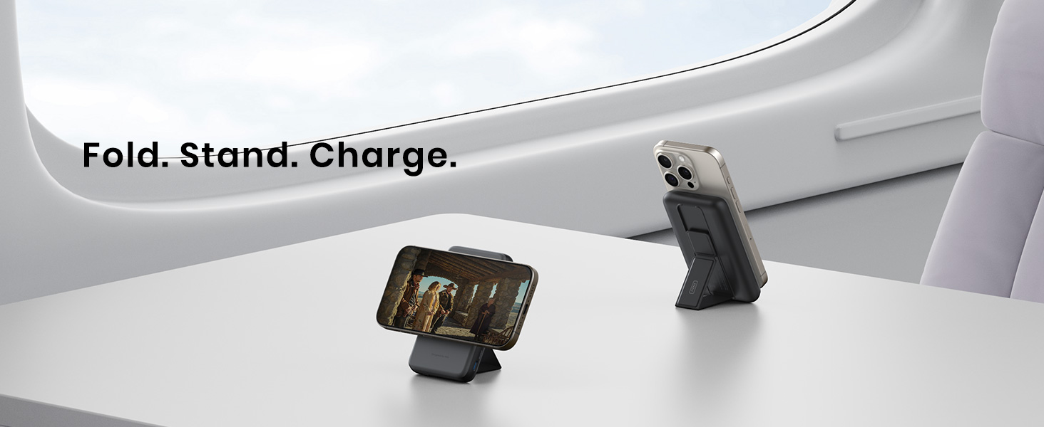Fold. Stand. Charge.