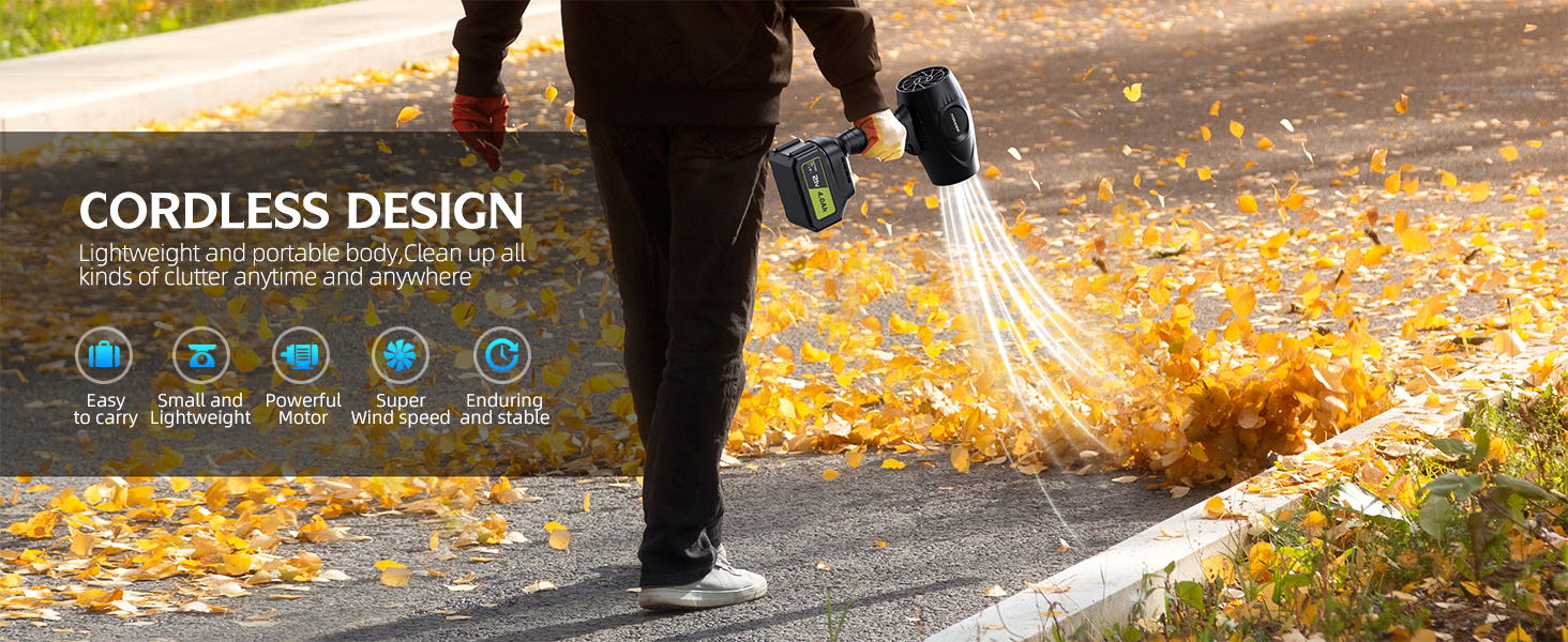cordless leaf blower
