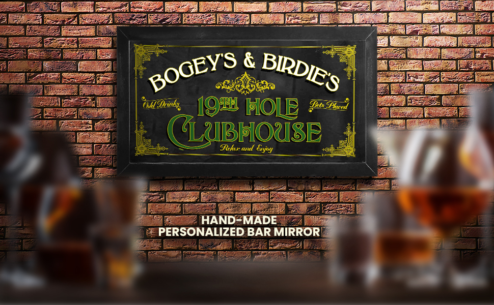 THOUSAND OAKS BARREL Personalized Bar Signs for Bourbon