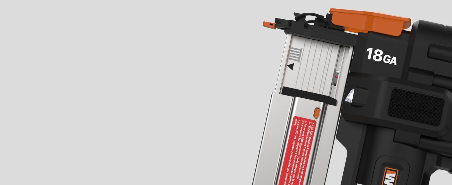 20V Narrow Crown Stapler