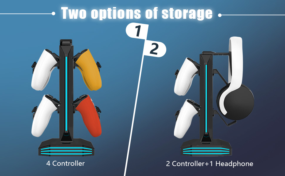 there are 2 ways of storage according to your needs