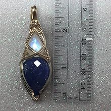 Lapis Lazuli and Rainbow Moonstone