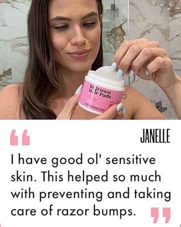 Ingrown Hair Pads Razor Bump Stopper Razor Bumps Bikini Bump Blaster Topicals Ingrown