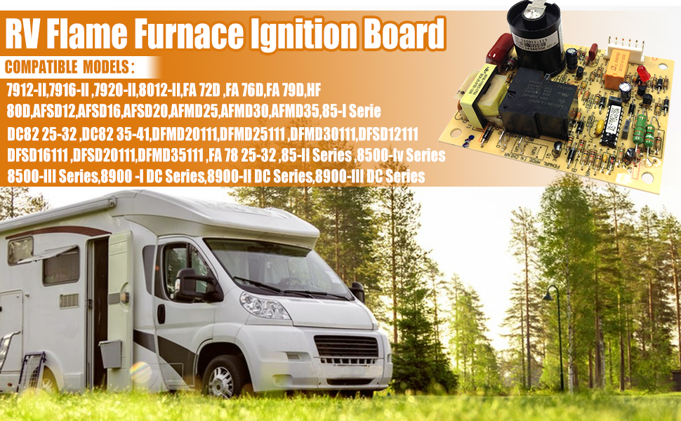 RV Furnace Circuit Board OEM 31501 33488 33727 Ignition Board