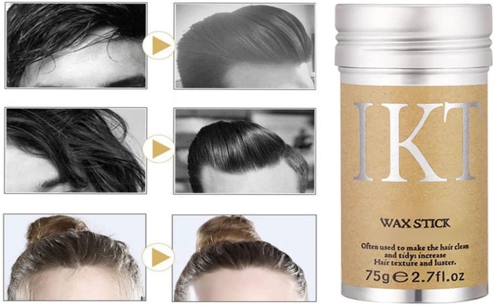 Broken Hair Artifact Hair Wax Stick Hair Pomade Stick Professional Broken Hair Shaping Gel