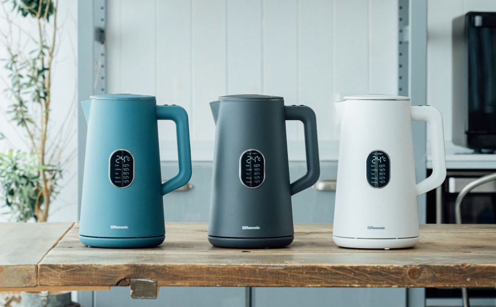 Rasonic Electric Cordless Kettle with Variable Temperature Control (40