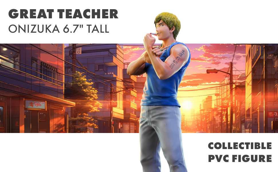 ABYSTYLE Studio Great Teacher Onizuka 6.7" Tall SFC Collectible PVC Figure Statue