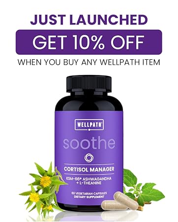 7d36008d-c355-4bc0-bd73-62798f4ce538.__CR0,0,754,944_PT0_SX362_V1___ WellPath Soothe Hormone Balance for Women + Cortisol Supplements for Women | Thyroid Support, Mood Support, & Metabolism Booster | Adrenal Support | Rhodiola, Selenium, Iodine | Adaptogens, 60 ct