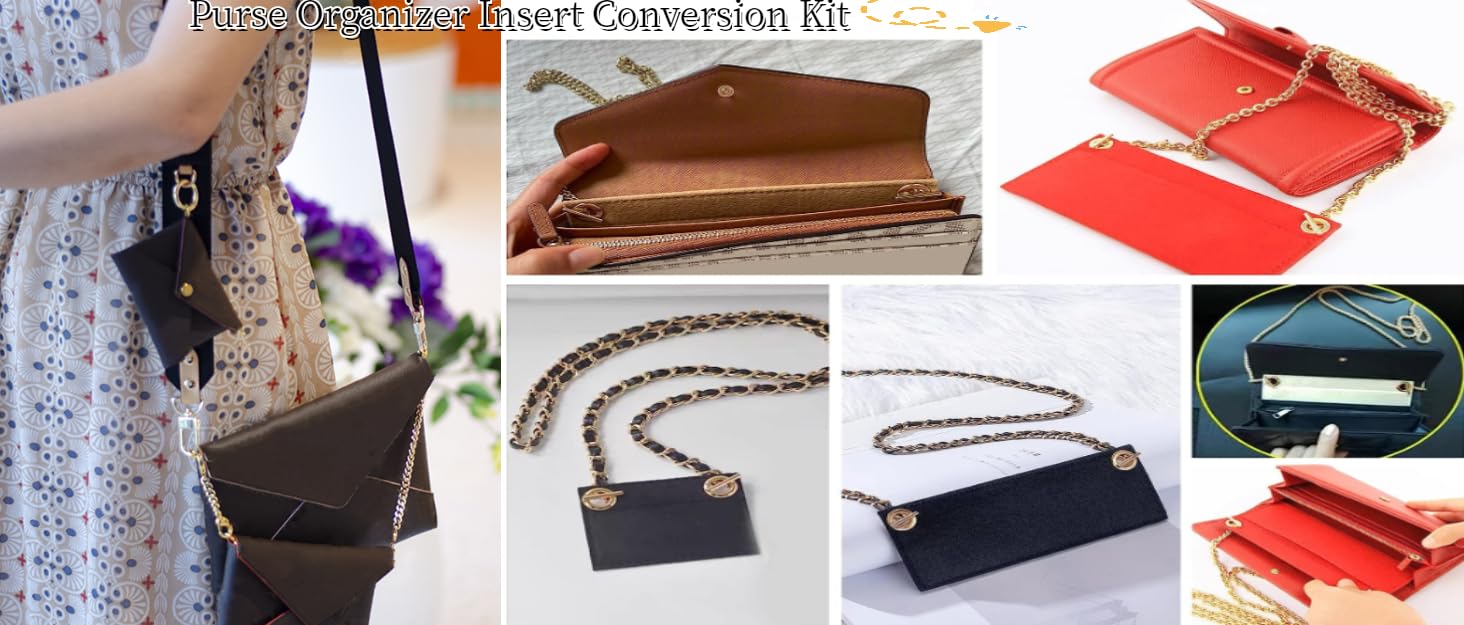 WADORN Crossbody Purse Conversion Kit for LV Kirigami