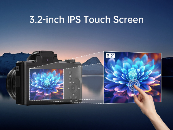 touch screen cameras for photographe