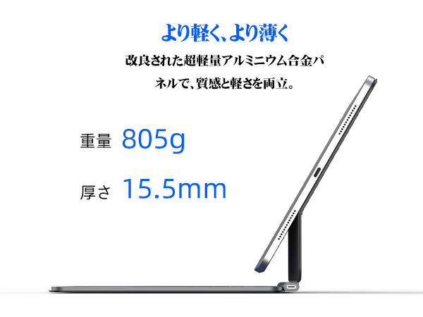 Amazon.co.jp: BETTDOW 【新型軽量】マジックキーボード 2025