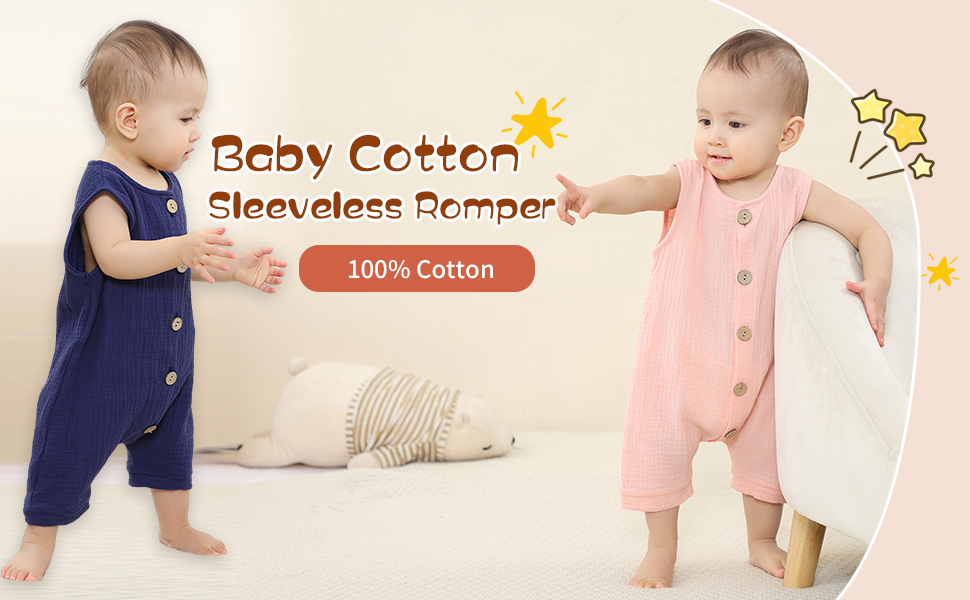 COOKY.D cotton baby romper