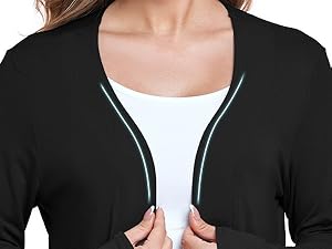 Long V Neck
