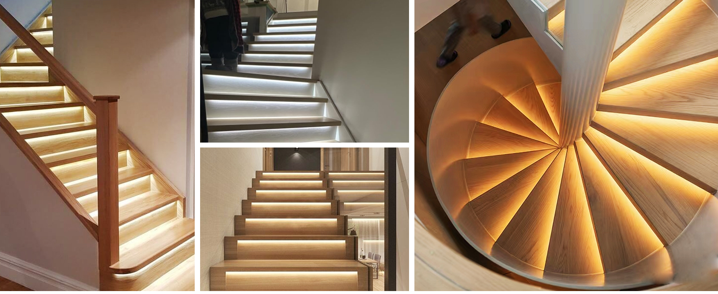 Intelligent Motion Sensor LED Stair Lighting