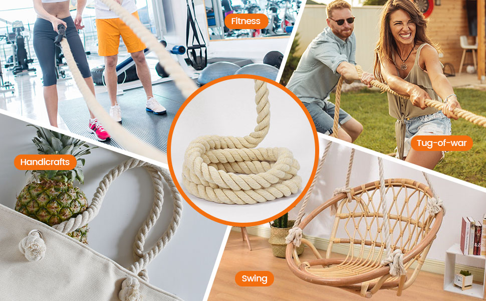 Natural Twisted Cotton Rope