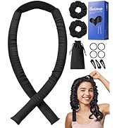 Umisleep 22 Momme 100% Mulberry Silk Heatless Hair Curler Set — Frizz-Free Hair Rollers for Women...