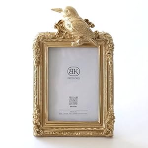 Amazon.co.jp: 写真立て 壁掛け 卓上 L判 可愛い エレガント 鳥