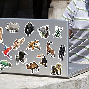 Animal Stickers for Laptop