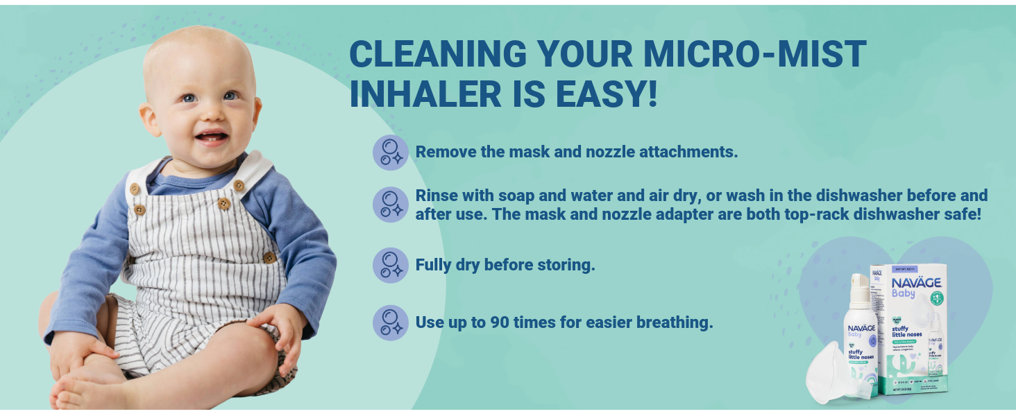 Cleaning Your Micro-Mist Inhaler is Easy