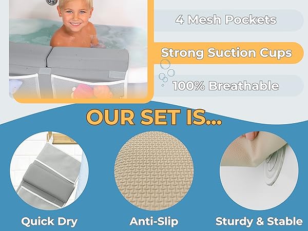 Baby Bath Kneeler and Elbow Rest 
