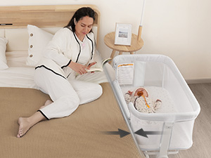 Ezebaby Baby Bassinet Bedside Sleeper