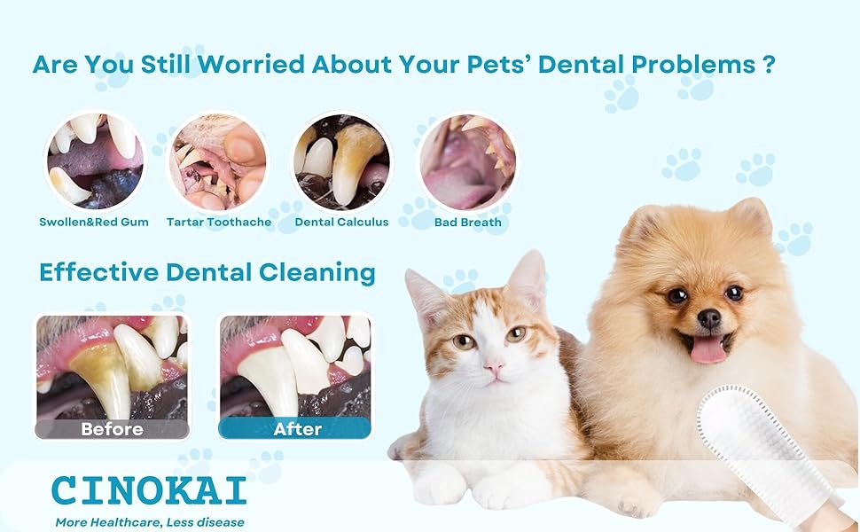 Dog Teeth Cleaning Wipes