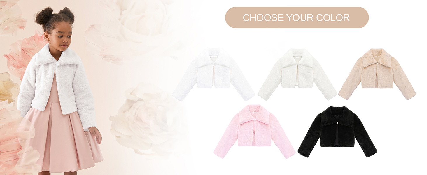 white bolero for girls white fur coat white fur jacket white fur shawl toddler cover up fur coat