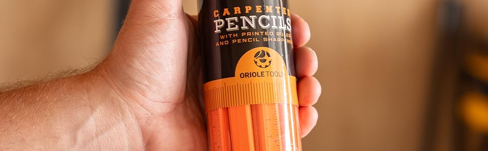 Contractor and Woodworker Pencils