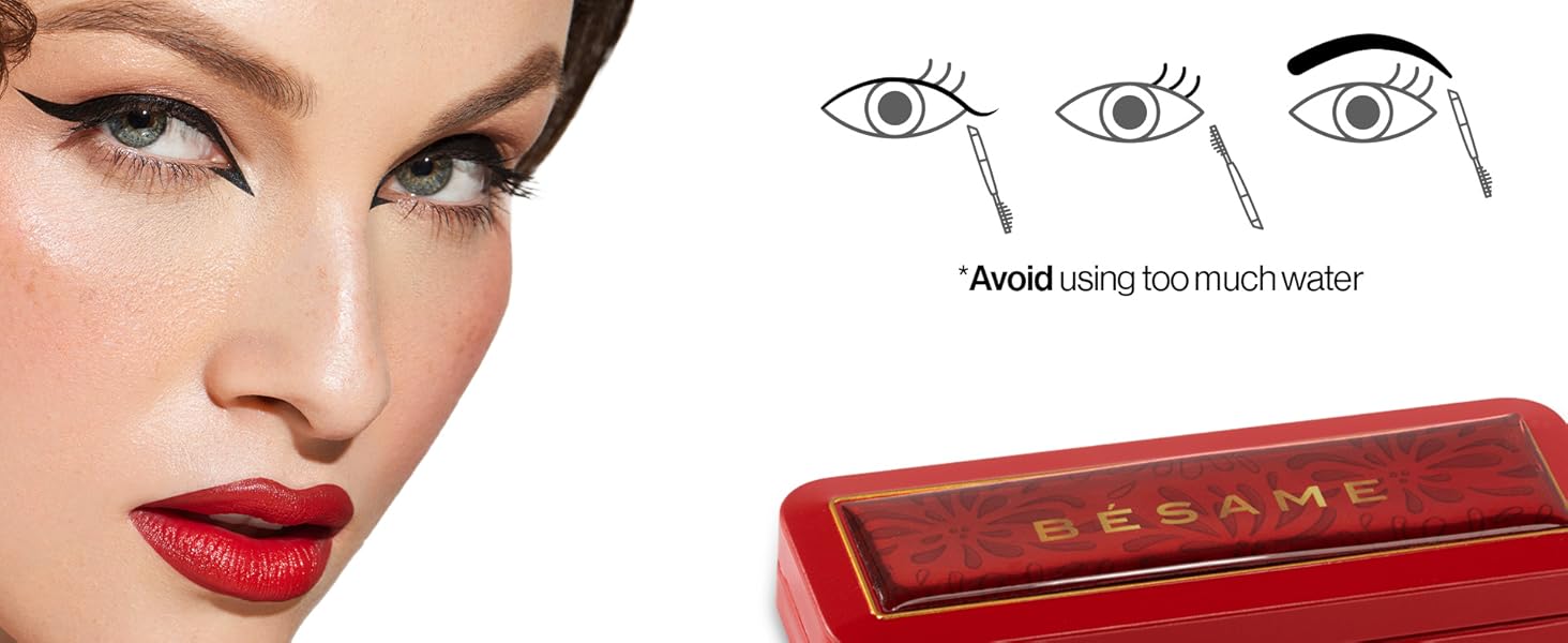 Besame Cosmetics 3-in-1 Eye Makeup