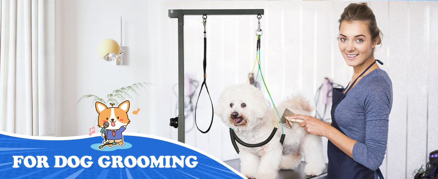 dog grooming stand