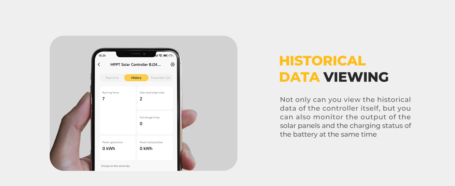 MPPT Solar Charge Controller APP