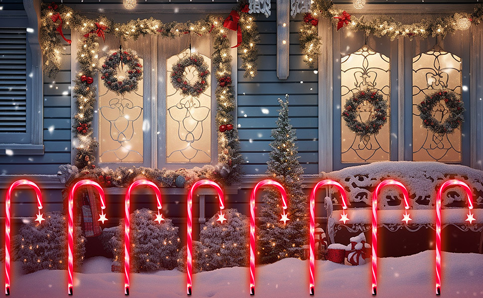 candy cane lights