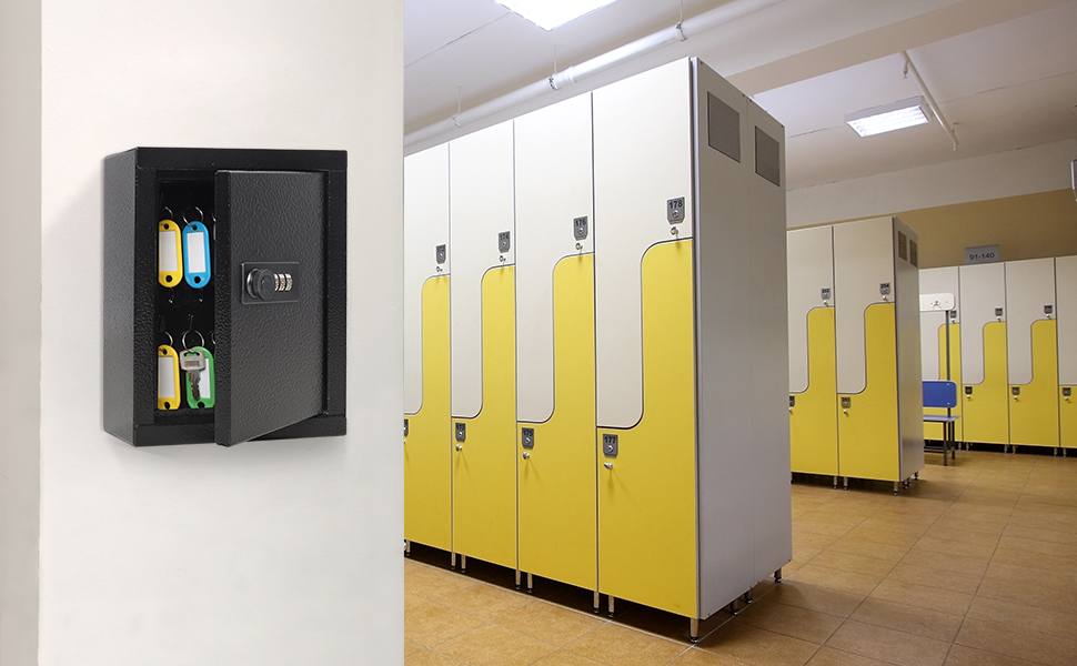 Lovndi Key Box, Key with 20 Hooks for Key Organizer