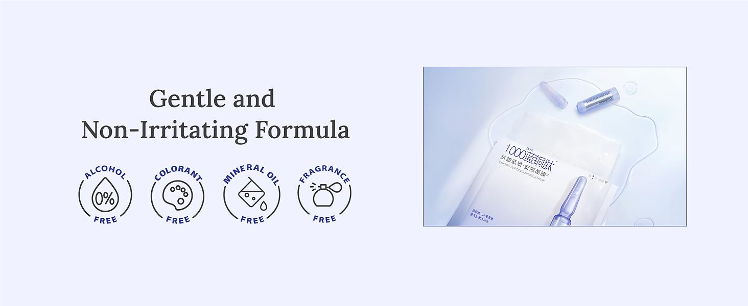 2-Step Copper Peptide Anti-wrinkle Ampoule Mask