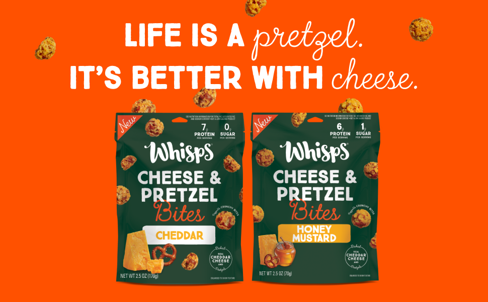 Life is a pretzel. It's better with cheese