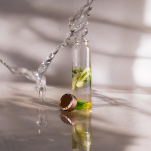 LeCasa - Borosilicate Glass Bottle 1000ML 3034