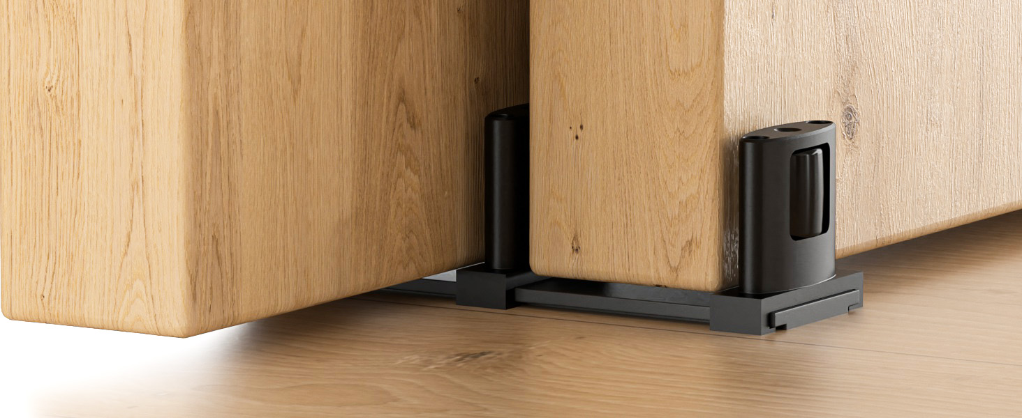 sliding closet door floor guide