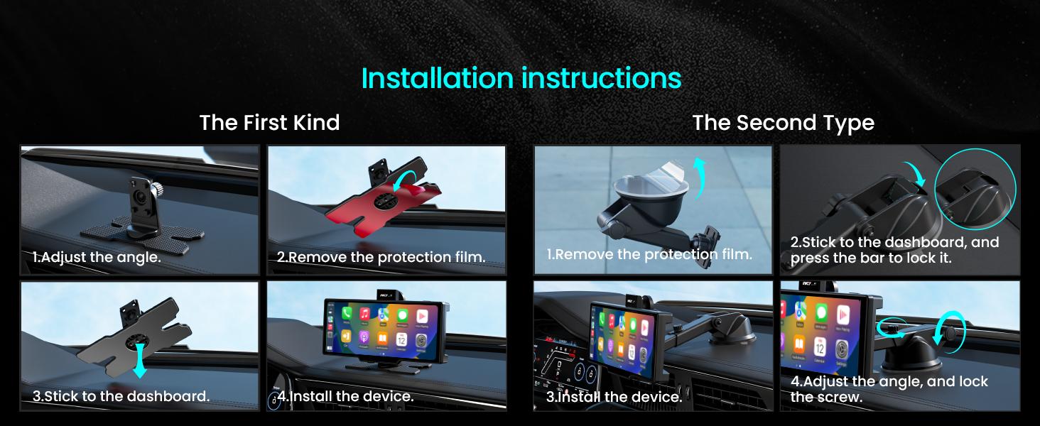 carplay screen dashcam