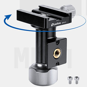 Amazon.com : Leofoto MPG Monopod Head, Side Mount Tilt Head