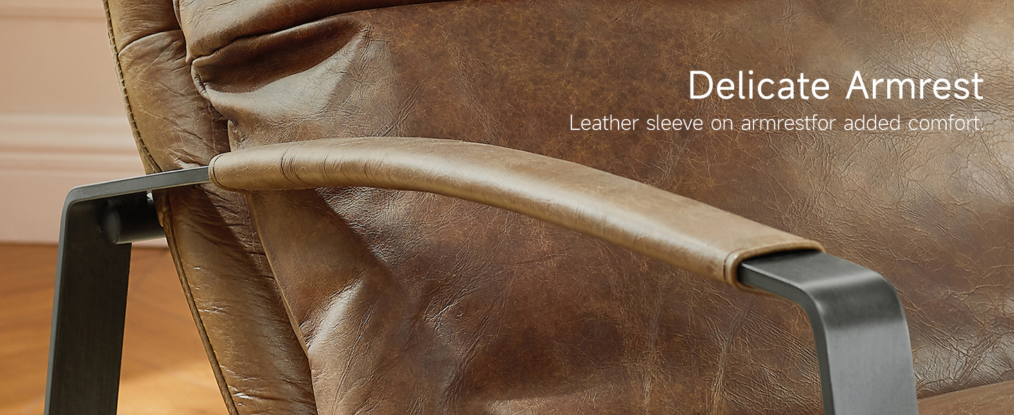 leather lounge chair