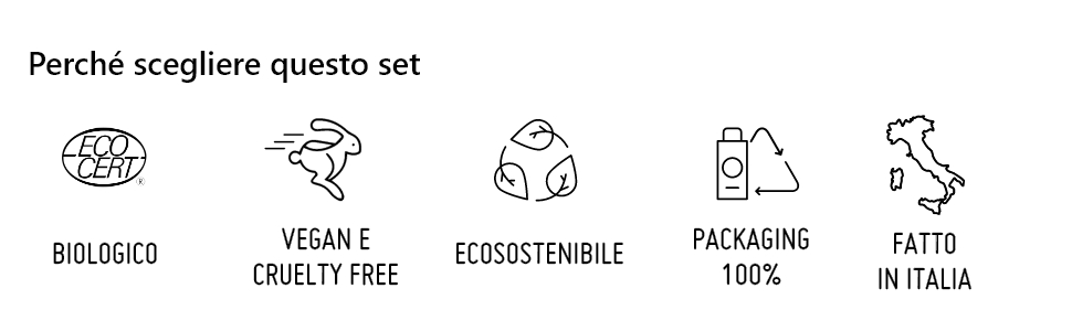 Beonme bio vegan cruelty free écologique 100 % fabriqué en Italie 
