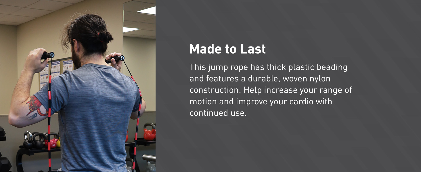 BodySport Beaded Jump Rope (Premium)