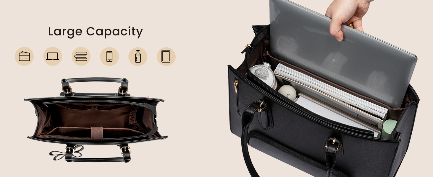 Laptop Lunch Tote Bag for Women, Work Bag