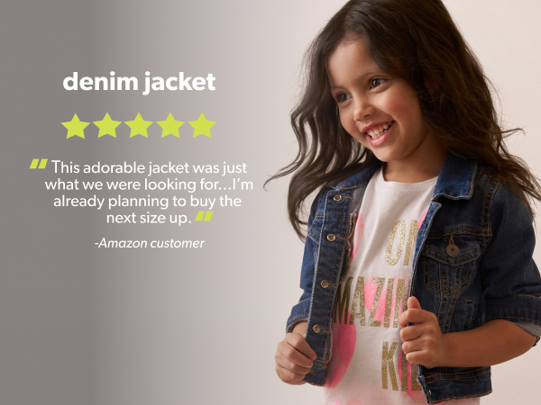 simple joys denim jacket, five star review