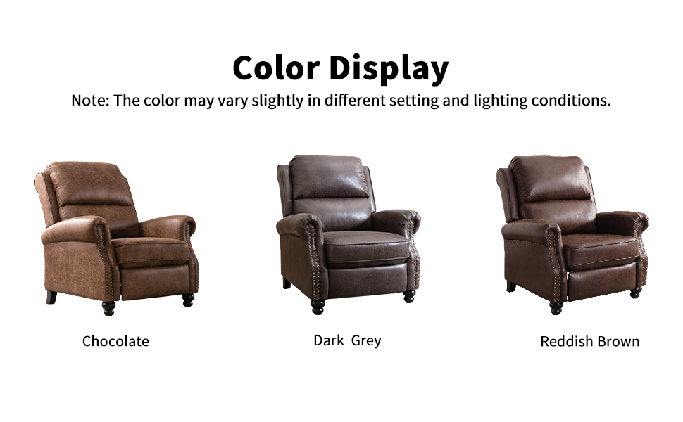 CANMOV Pushback Recliner Chair