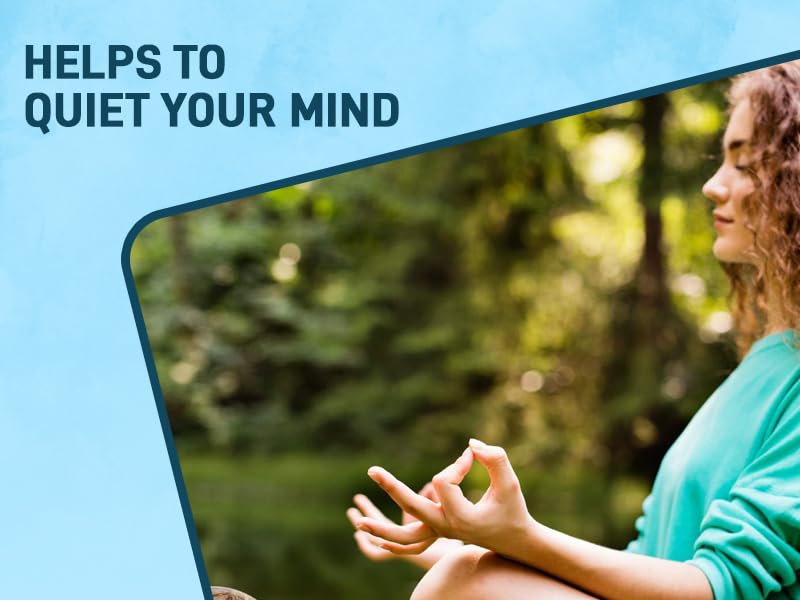 Helps to quiet your mind