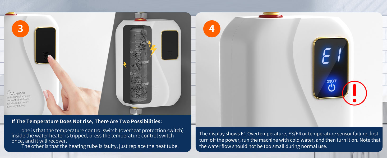 electric tankless water heater