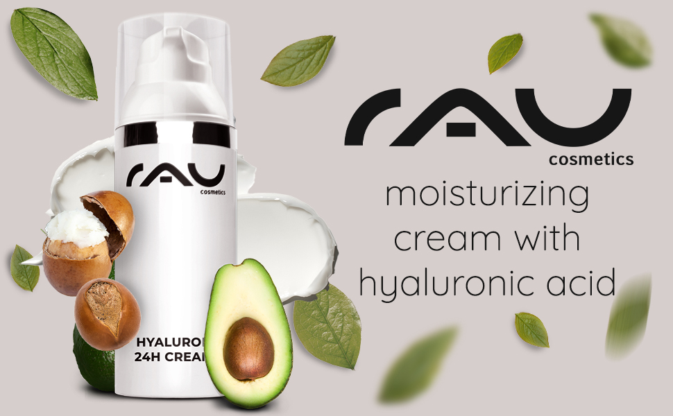 rau cosmetics hyaluron 24h cream anti aging reduce wrinkles avocado oil shea butter hyaluronic acid