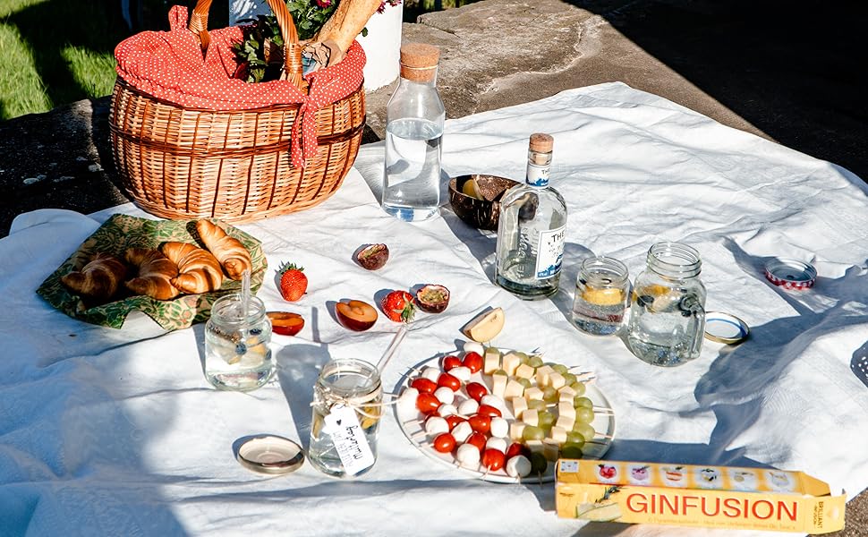 Brilliant Infusion DIY Gin verfeinern mit Gin Botanicals Gin Tonic