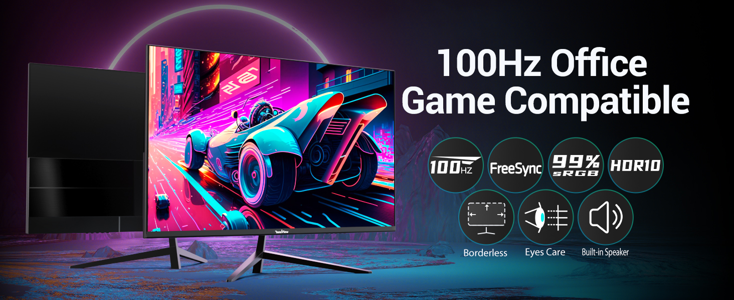 100Hz Office Game Compatible